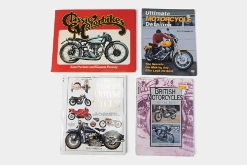 BOOKS: Four general motor cycle books [Location: Melbourne]