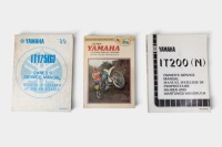 YAMAHA: Three Yamaha IT series workshop manuals [Location: Melbourne]
