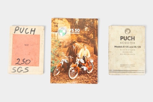 PUCH: Three Puch literature items [Location: Melbourne]