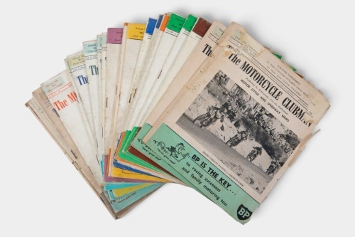 263 · THE MOTORCYCLE CLUBMAN: 25 editions of 'The Motorcycle Clubman' Australian published periodical, appears to include editions from 1962 up to 1966 [Location: Melbourne]