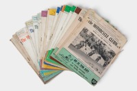 THE MOTORCYCLE CLUBMAN: 25 editions of 'The Motorcycle Clubman' Australian published periodical, appears to include editions from 1962 up to 1966 [Location: Melbourne]