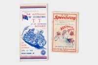PROGRAMMES: Two programmes from motorcycle race events in NSW [Location: Melbourne]