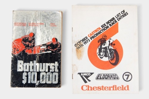 271 · PROGRAMMES: Two c1970s official programmes from race events in NSW [Location: Melbourne]