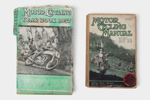 BOOKS: Two hardcover British motorcycling books from the 1940s & 1950s [Location: Melbourne]