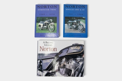 295 · NORTON: Three hardcover books relating to Norton [Location: Melbourne]