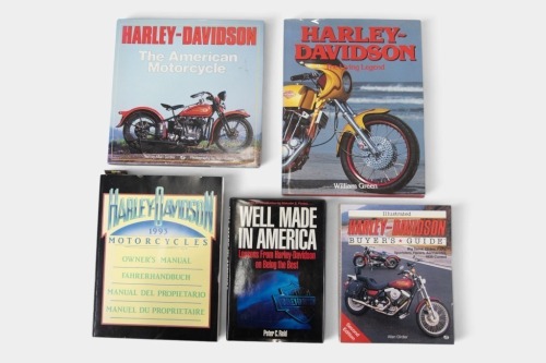 HARLEY-DAVIDSON: Five books relating to Harley-Davidson [Location: Melbourne]
