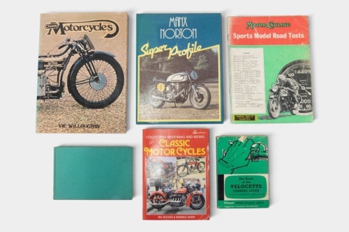 298 · MOTORCYCLES: Six books all relating to general motorcycles [Location: Melbourne]
