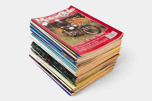 THE CLASSIC MOTORCYCLE: An extensive run of 'The Classic Motorcycle' UK magazine, covers years from 1982 up to 1990 [Location: Melbourne]