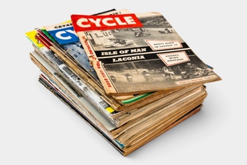 AMERICAN: A group of assorted American published motorcycle magazines [Location: Melbourne]