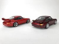 PORSCHE: Pair of 1:18 scale Porsche 911 produced by UT Models. (NB description) - 5
