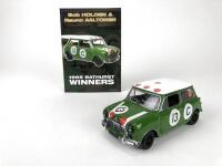MORRIS: 1:18 scale Bob Holden's 1966 Bathurst winners Morris Minicooper 1275S Mk.1 produced by Kyosho. (NB description)