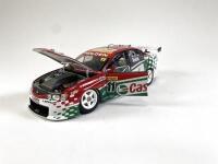 HOLDEN: 1:18 scale Larry Perkins & Richards Holden commodore V8 racing cars produced by Classic Carlectables. (NB description) - 4