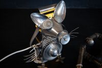 LIGHT FIXTURES: Two scratch built lamps - 2