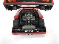 FERRARI: 1:18 scale Ferrari F40 sports car produced by Hotwheels. (NB description) - 6