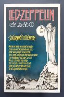ROCK POSTERS: Five rock & roll related posters all mounted to chipboard - 3