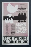 ROCK POSTERS: Five rock & roll related posters all mounted to chipboard - 6
