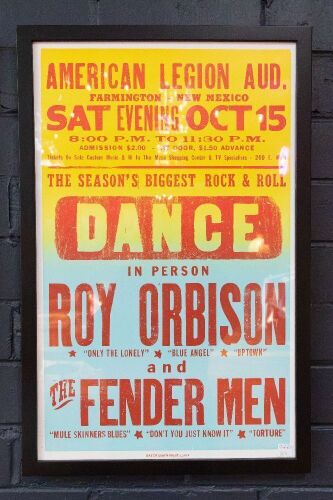 BAND POSTERS: Four small band posters