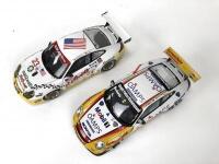 PORSCHE: Pair of 1:18 scale Porsche 911 racing cars produced by AutoArt including Jim Richards Porsche 911. (NB description) - 7