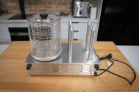 COMMERCIAL COOKING: Three commercial cooking items, includes an Apuro G791-A-02 electric griddle, a Westinghouse rangehood and Borelli hot dog machine