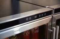 FRIDGES: Two DeLonghi beverage cabinet fridges, model No. DEBC145 - 2