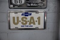 GARAGE SIGNS: Eight garage display items - 4