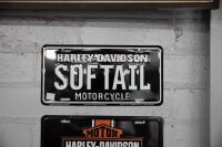 GARAGE SIGNS: Eight garage display items - 7