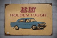 GARAGE SIGNS: Eight small metal garage signs - 4