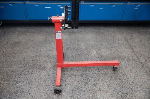 ENGINE STAND: A Super Works 340KG heavy duty engine stand