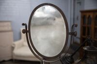 LAMP: A Chinoiserie style hanging lamp, 60cm high together with a modern large dresser mirror, 85cm high - 5