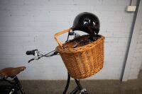 BICYCLE: A Gazelle (Netherlands) Populair 'step-through' frame bicycle, features an eight speed Shimano internal gear hub, drum brakes & Brooks leather saddle - 3