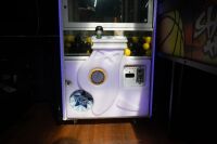 THE CLAW: A 'The Claw' aim & pick amusement machine, made by Coinopsolutions (Australia),working order - 7