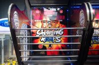 SHOOTING HOOPS: A 'c2022 Shooting Hoops' (Left Hand Side) basketball amusement machine, made by Sega, machine functional (Note Description) - 5