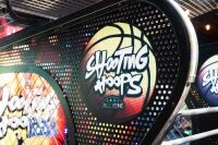SHOOTING HOOPS: A 'c2022 Shooting Hoops' (Left Hand Side) basketball amusement machine, made by Sega, machine functional (Note Description) - 8