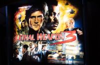 LETHAL WEAPON 3: A c1992 Lethal Weapon 3 pinball machine made by Data East, working order - 3