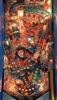 LETHAL WEAPON 3: A c1992 Lethal Weapon 3 pinball machine made by Data East, working order - 4