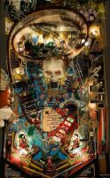 HOOK: A c1992 'Hook' pinball machine, made by Data East, water damage, working order - UPDATED PHOTOS - 8