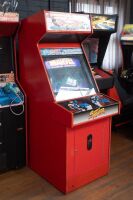 STREET FIGHTER: A c1997 Capcom 'Marvel Super Heroes Vs Street Fighter' LAI dedicated cabinet, 26 inch Nanao monitor, working order - 8