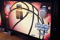 SHOOTING HOOPS: A 'c2022 Shooting Hoops' (Right Hand Side) basketball amusement machine, made by Sega, machine functional (Note Description) - 3