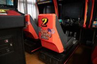 DAYTONA USA: A two seater (1&2) Daytona USA amusement machine made by Sega, 29" screen, Japanese units, working order - 6