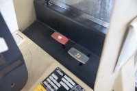 WALKING FORKLIFT: A Crown electric M Series walk-behind forklift, one tonne lifting capacity, model No.20MT130A, working order [SALEROOM NOTICE] - 6