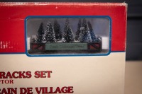 TRAIN SET: A Lemax c1998 Village Train & Straight Tracks Set in original box - 5