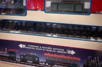 TRAIN SET: A Lemax c1998 Village Train & Straight Tracks Set in original box - 6