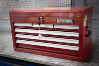 SIDCHROME: A Sidchrome heavy duty six drawer lockable tool chest, (product No.SCMT50216), 38cm high, 66cm wide, 33cm deep - 2