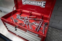 SIDCHROME: A Sidchrome heavy duty six drawer lockable tool chest, (product No.SCMT50216), 38cm high, 66cm wide, 33cm deep - 3