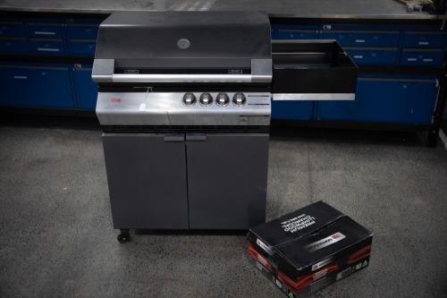 BBQ: A Ziegler & Brown heavy duty premium four burner gas barbeque, model No. GMK10202