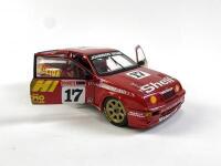FORD: 1:18 scale Johnson & Bowe Bathurst Ford Siera RS racing cars produced by MiniChamps. - 2