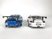 PORSCHE: Pair of 1:18 scale racing cars produced by AutoArt. (NB description) - 4