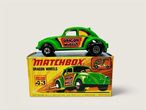 430 · MATCHBOX: A 1:64 scale model by Matchbox of 'Dragon Wheels' (Superfast Series No.43) with original packaging [Location: Sydney]