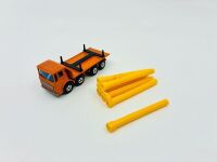 MATCHBOX: A 1:64 scale model by Matchbox of the 'Pipe Truck' (Superfast Series No.10) with original packaging [Location: Sydney] - 10