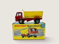MATCHBOX: A 1:64 scale model by Matchbox of the 'Grit Spreader' (Superfast Series No.70) with original packaging [Location: Sydney]